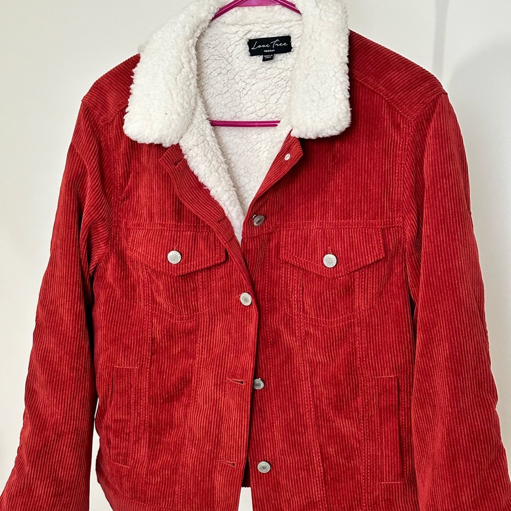 Red Orange shacket